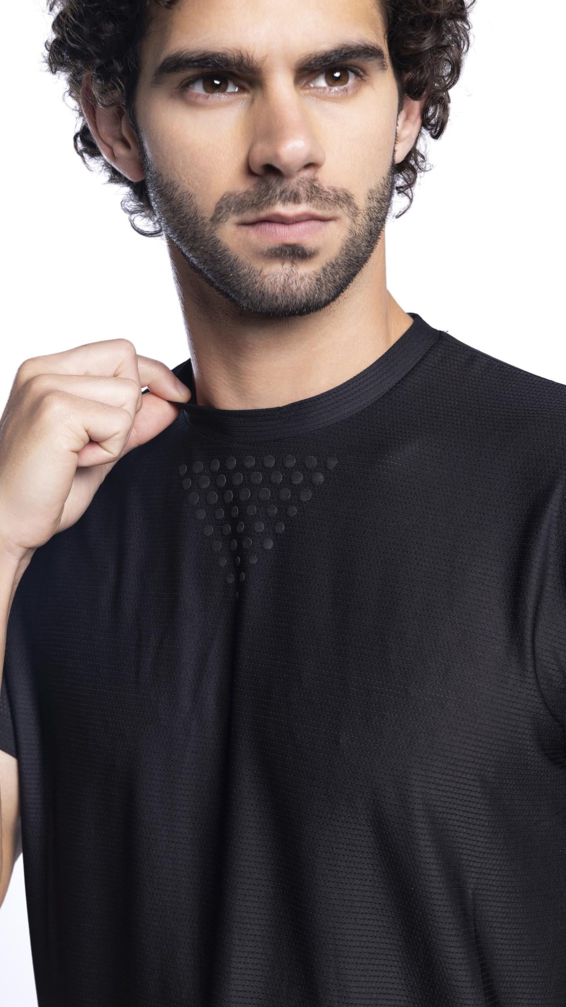 Xalt Life Aerodynamic Pulse Tee Black CREW NECK