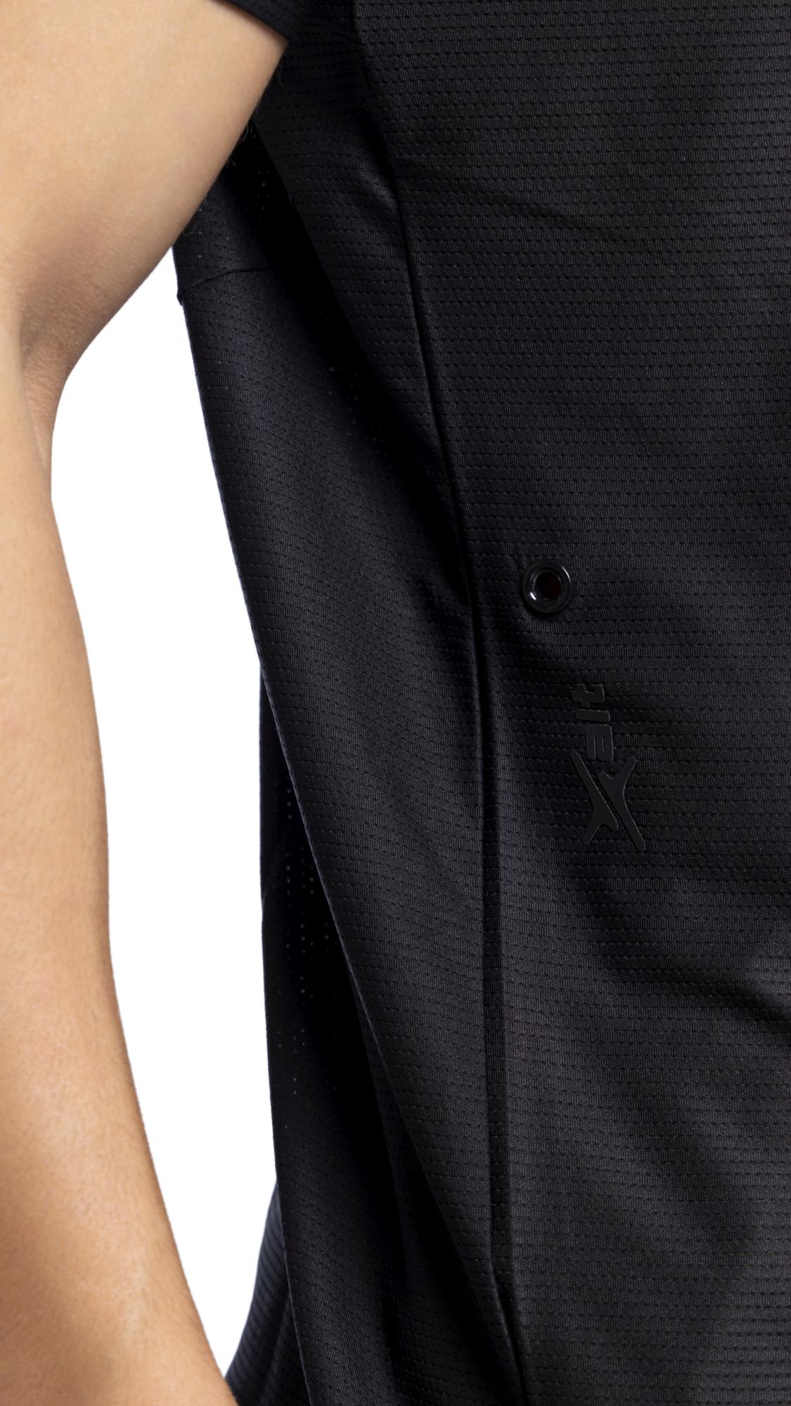 Xalt Life Aerodynamic Pulse Tee Black CREW NECK