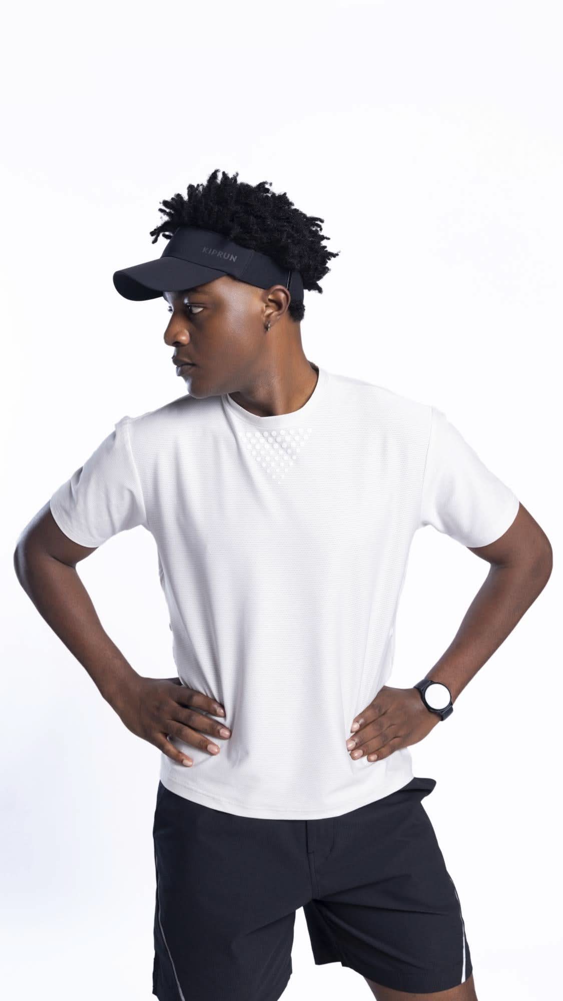 Xalt Life Aerodynamic Pulse Tee Pearl White CREW NECK