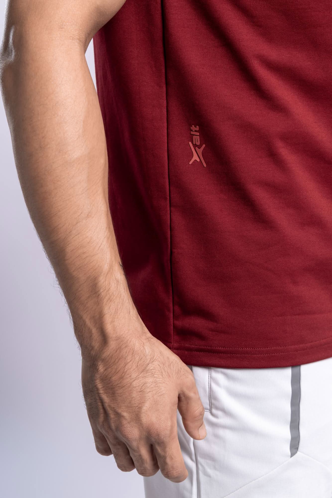 Xalt Life Aximo Polo Maroon POLO