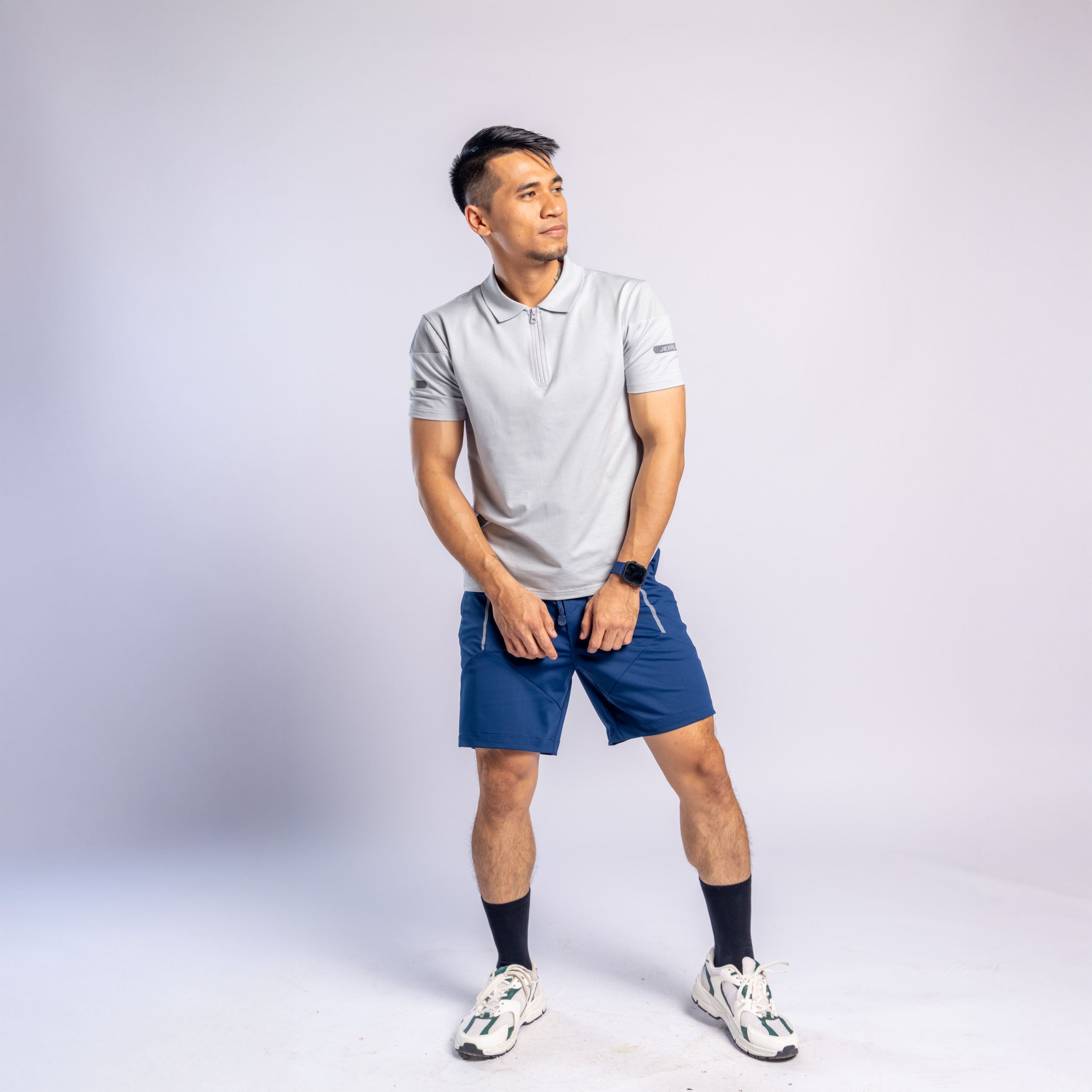 Xalt Life Axiom Polo – men’s Tri-Flex Knit polo T-shirt for athleisure and travel