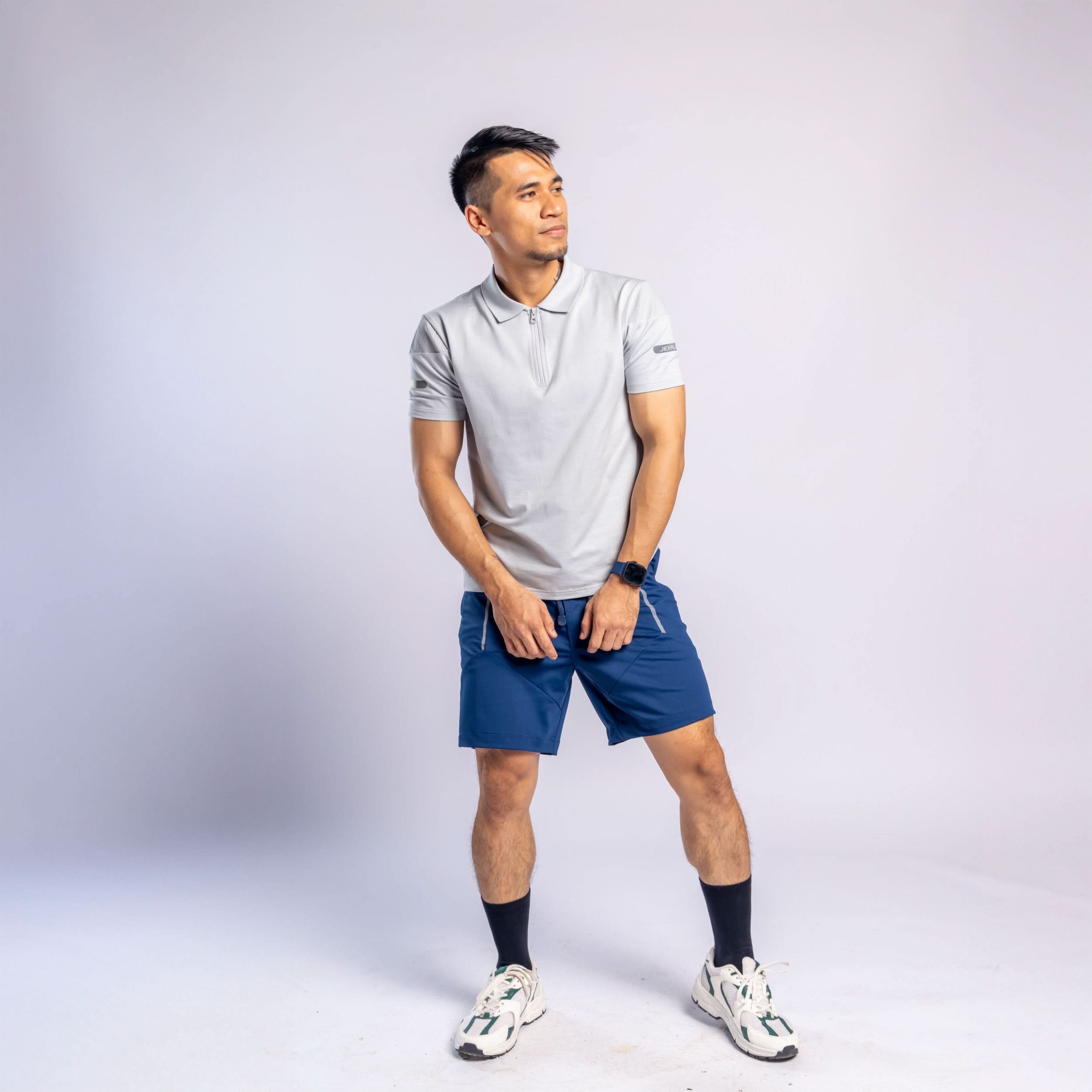 Xalt Life Axiom Polo – men’s Tri-Flex Knit polo T-shirt for athleisure and travel