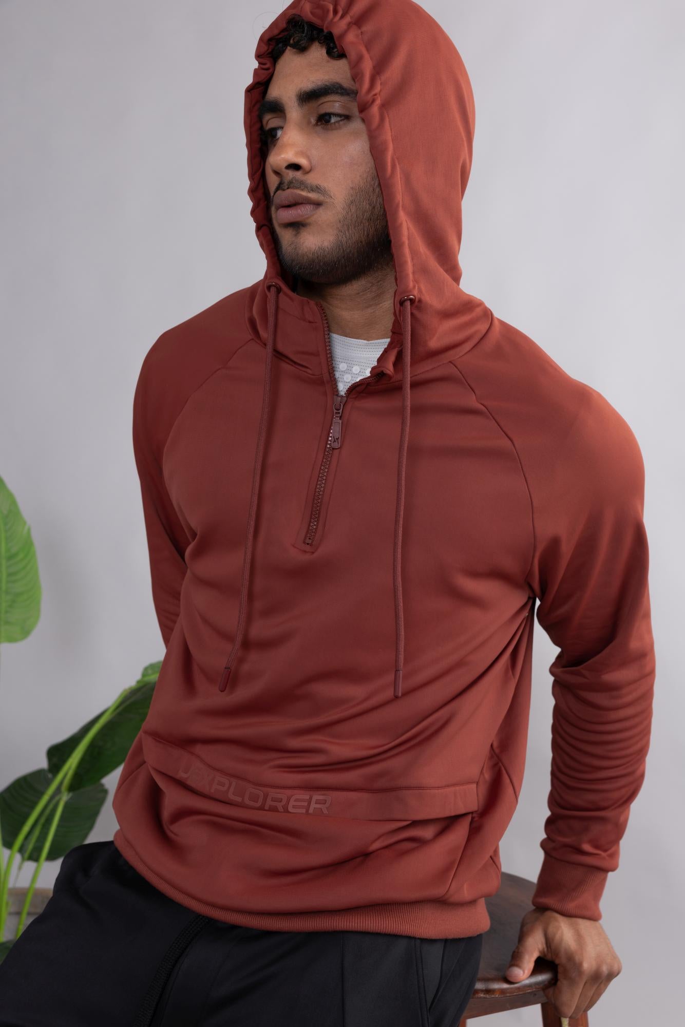 Xalt Life Flex Hybrid Hood – men’s Flex Shield athleisure hoodie for comfort and style