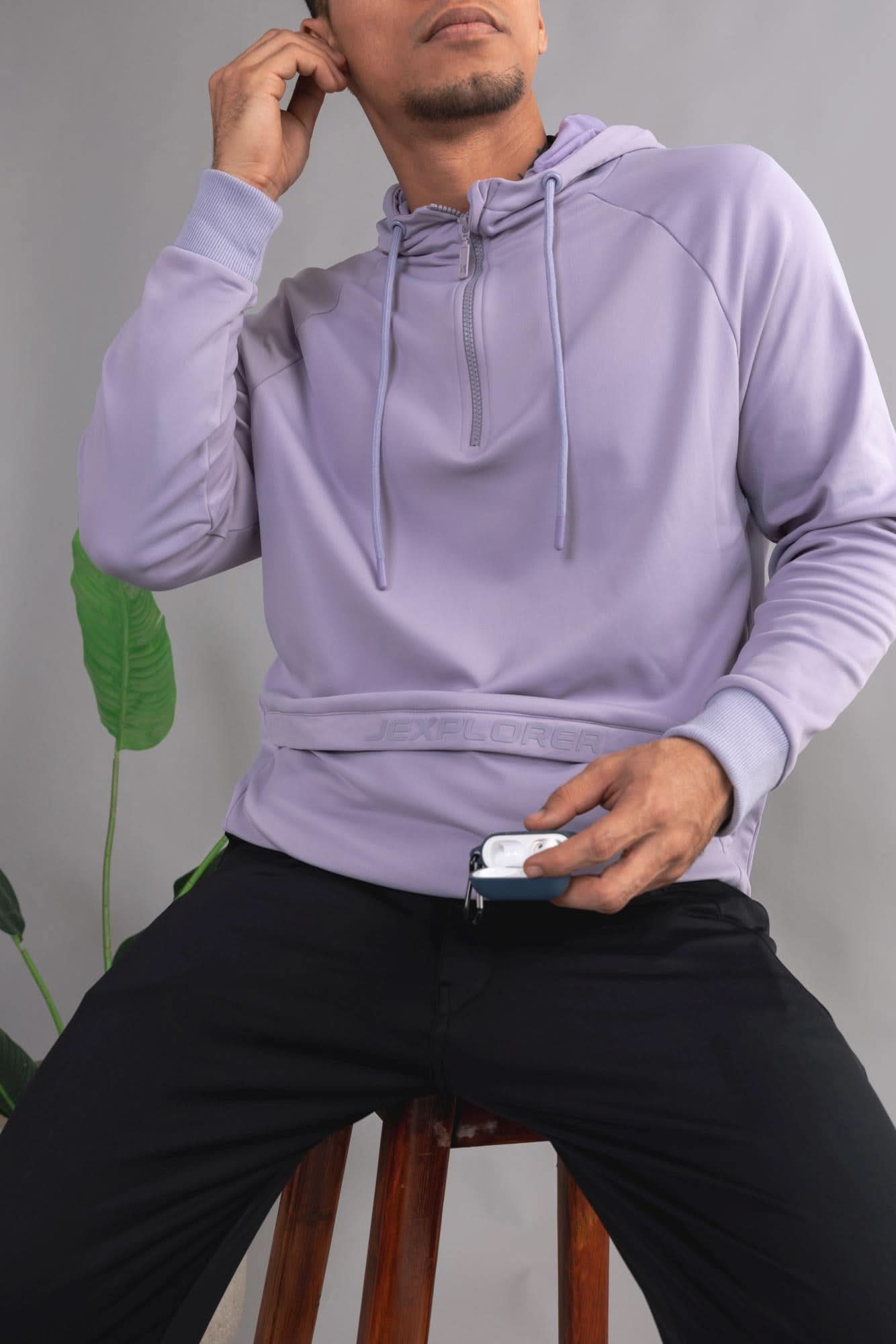 Xalt Life Flex Hybrid Hood – men’s Flex Shield athleisure hoodie for comfort and style