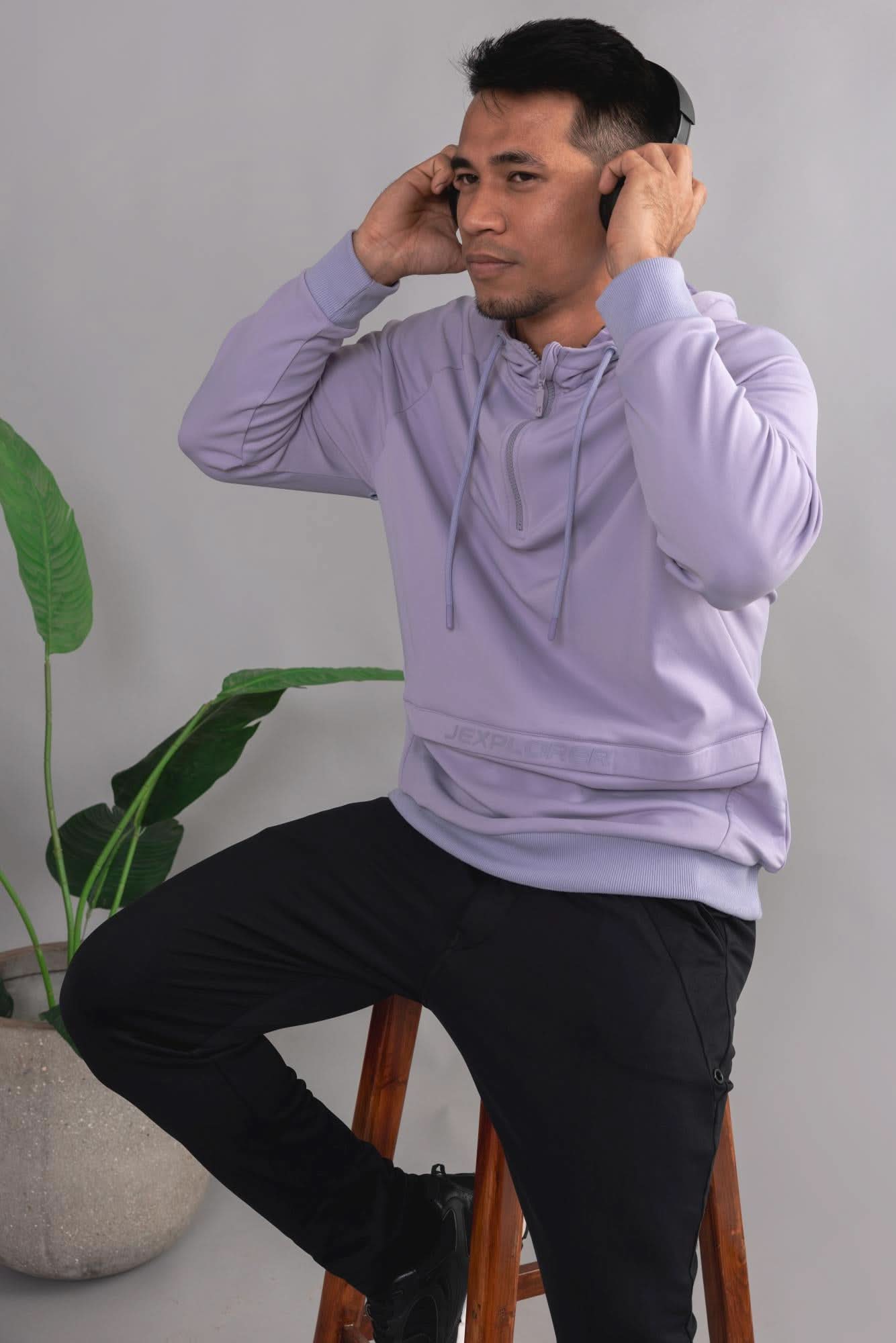 Xalt Life Flex Hybrid Hoodie for men – versatile athleisure hoodie for travel, workout, and everyday comfort