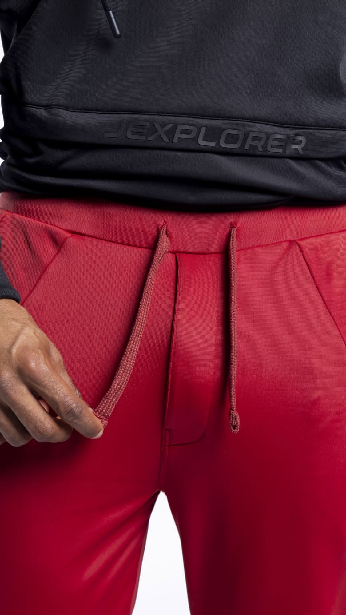 Xalt Life Flex Hybrid Jogger Maroon JOGGER