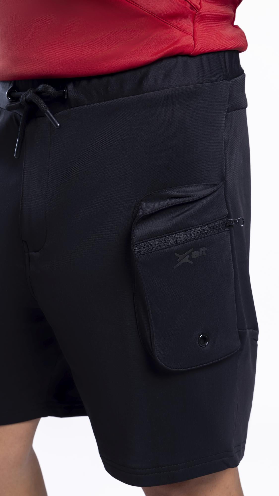 Xalt Life Flex Terrain Cargo Shorts Black