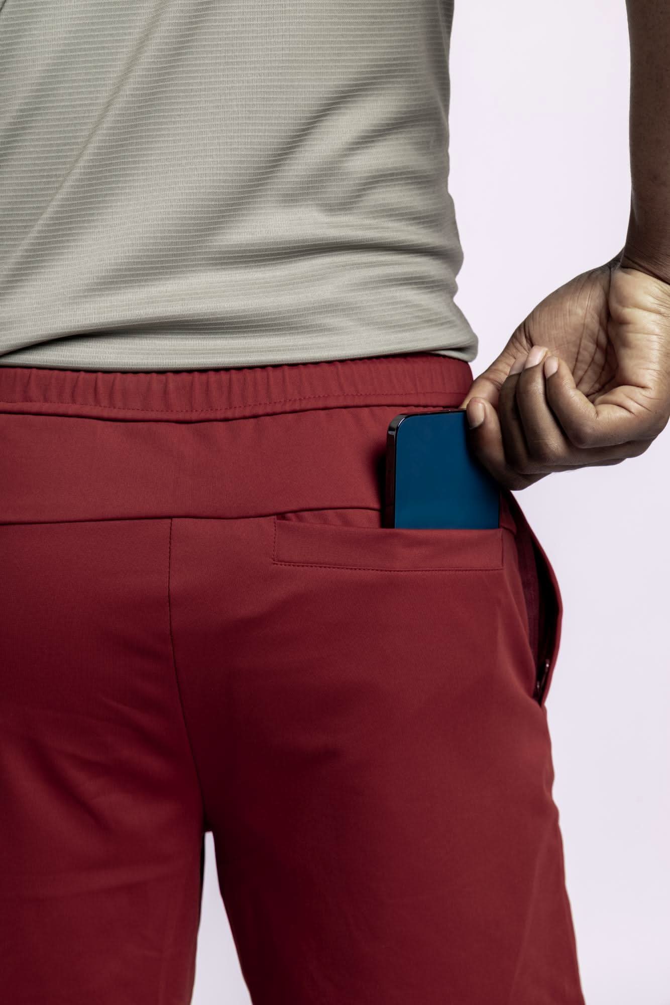 Xalt Life Pulse Shorts Maroon SHORTS