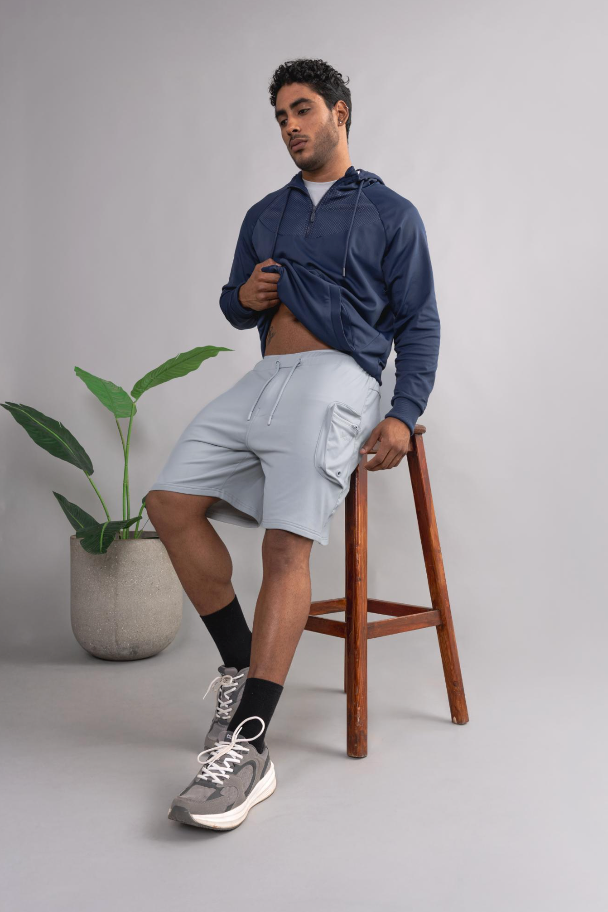 Flex Terrain Shorts Silver