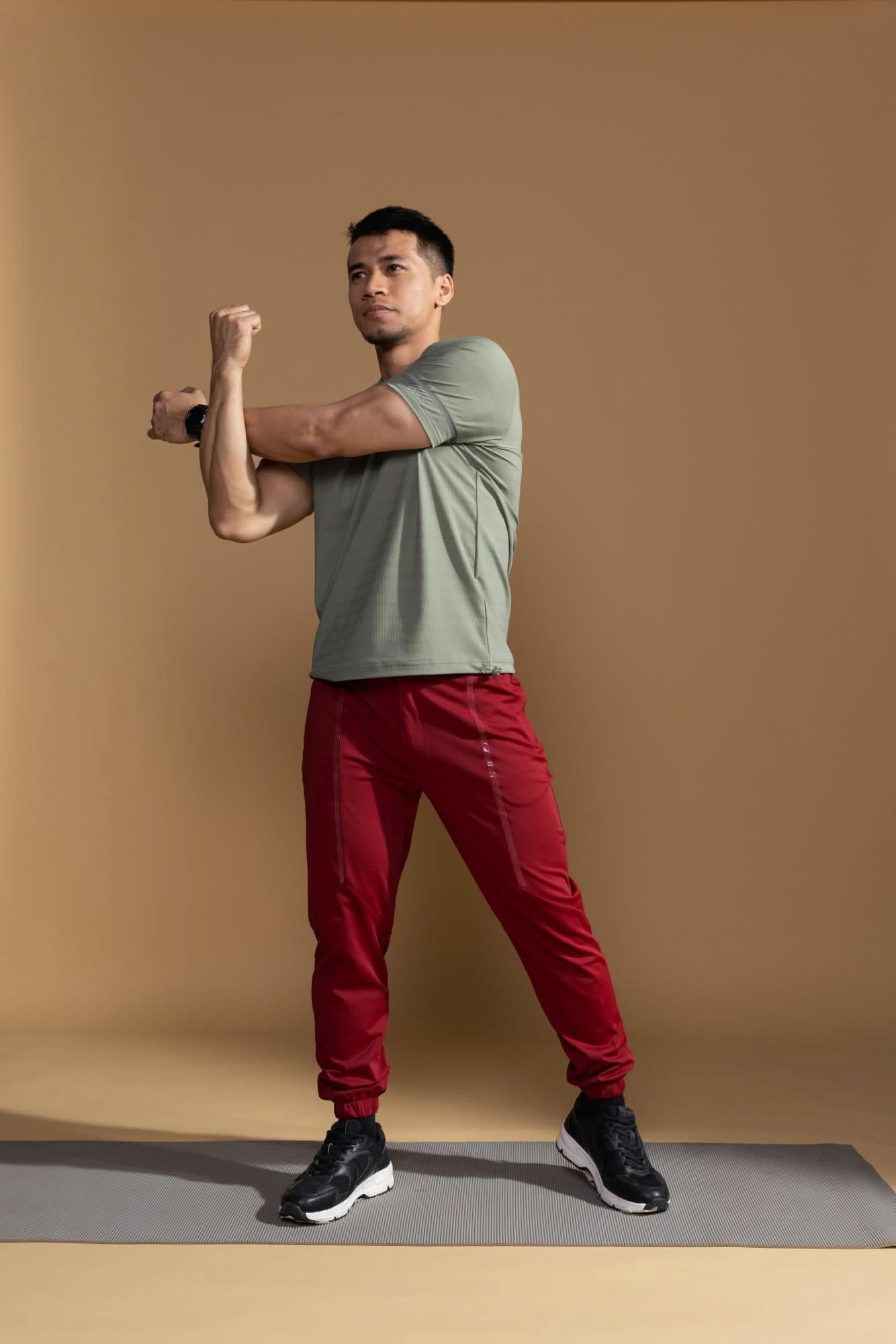 Xalt Life Stealth Tech Tee Sage Green CREW NECK