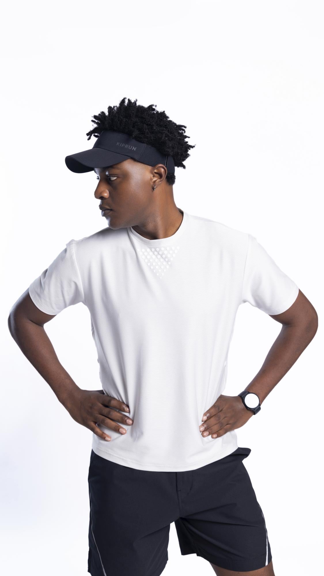 Aerodynamic Pulse Tee Pearl White
