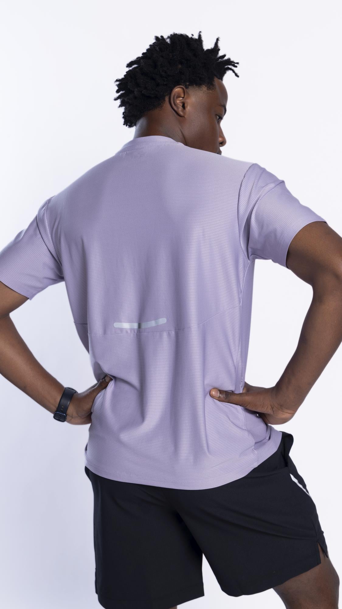 Aerodynamic Pulse Tee Lavender