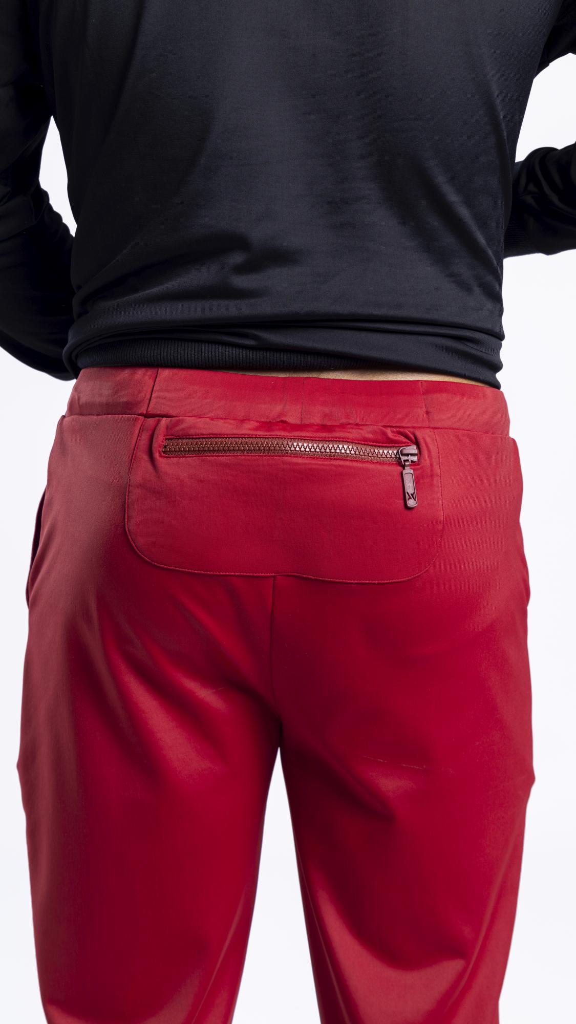 Flex Hybrid Jogger Maroon