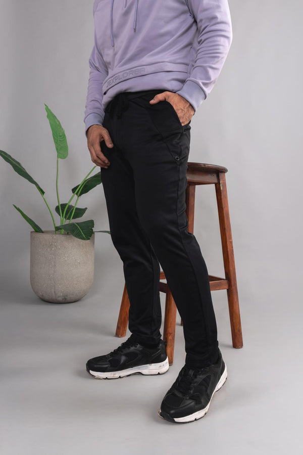 Xalt Life Flex Hybrid Jogger – men’s nylon fleece athleisure joggers for travel and gym