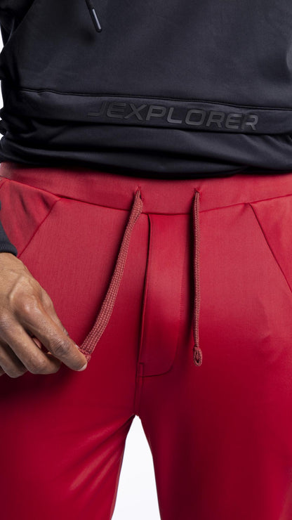 Xalt Life Flex Hybrid Jogger Maroon JOGGER