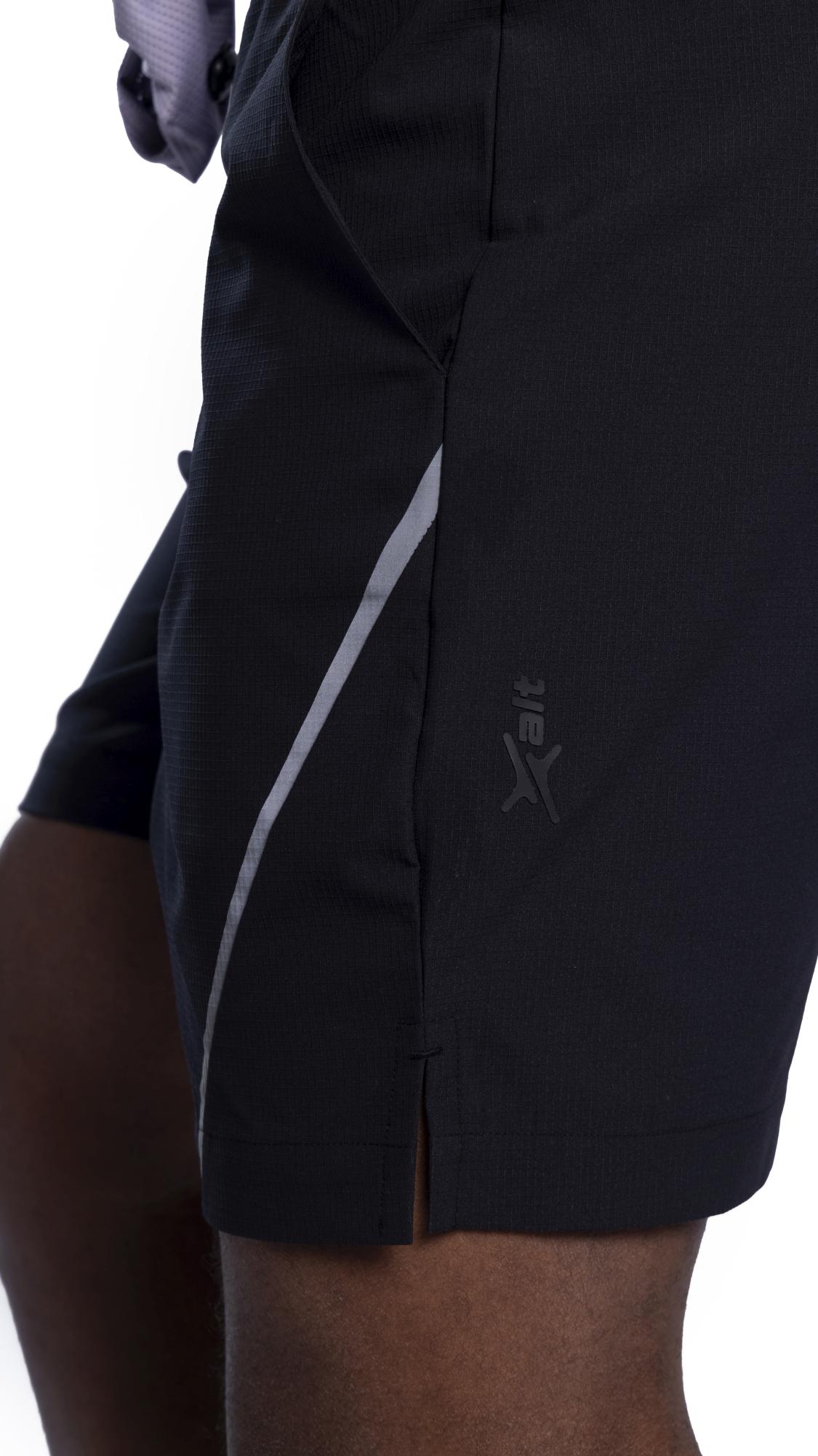Quad Stretch Athletic Shorts Black