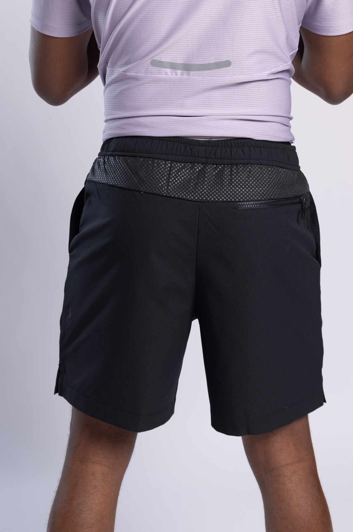 Quad Stretch Athletic Shorts Black