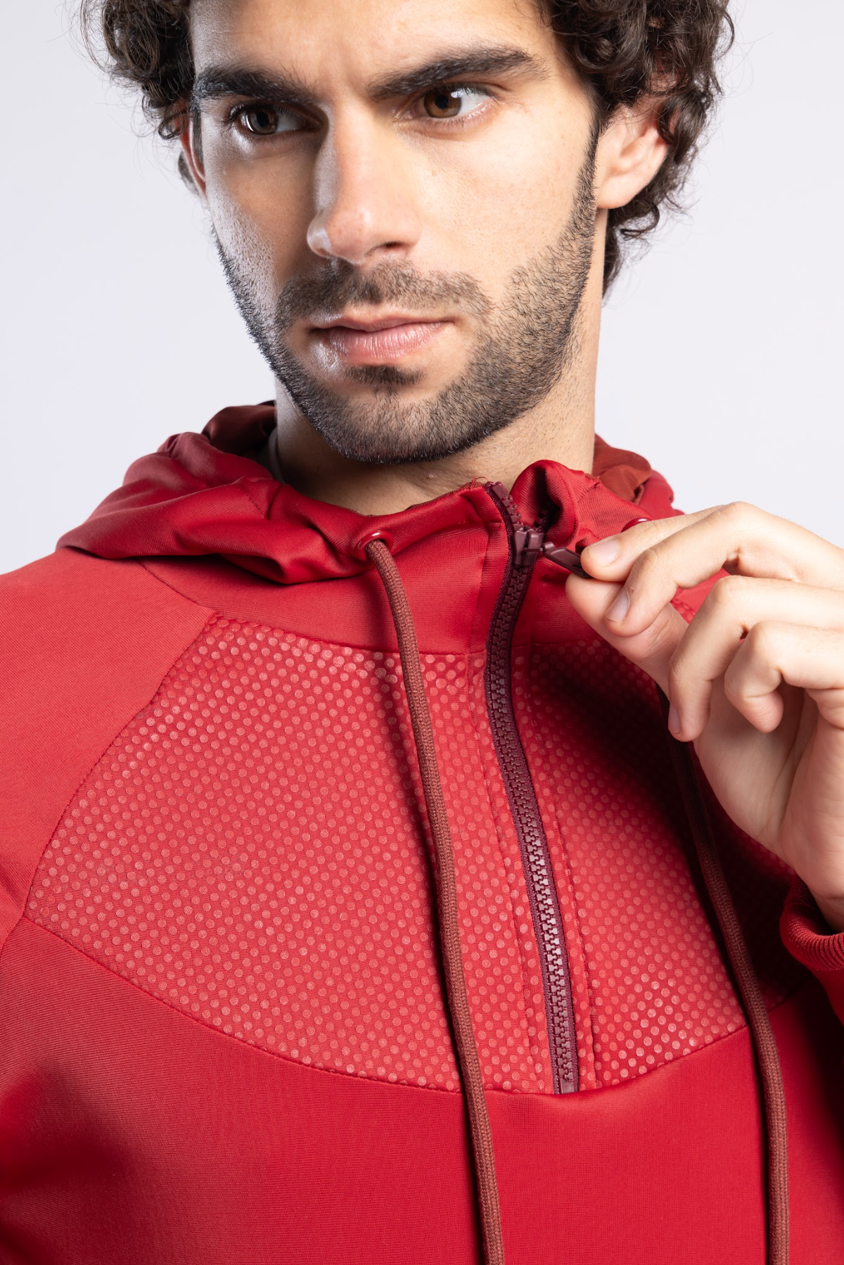 Flex Terrain Hood Maroon