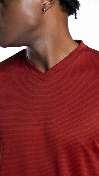 Xalt Life Urban Grid 1 Copper V NECK