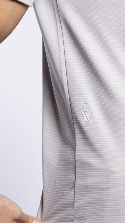Xalt Life Urban Grid 2 Silver V NECK