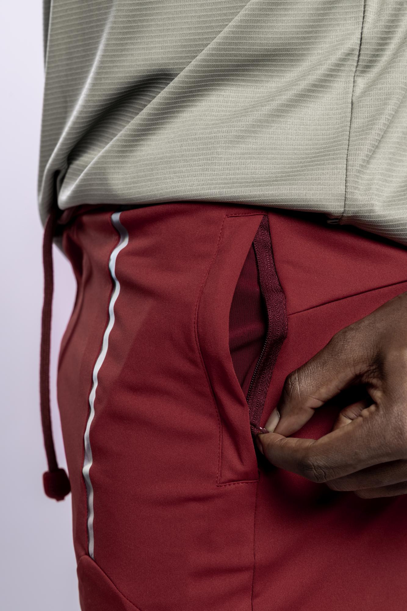 Pulse Shorts Maroon
