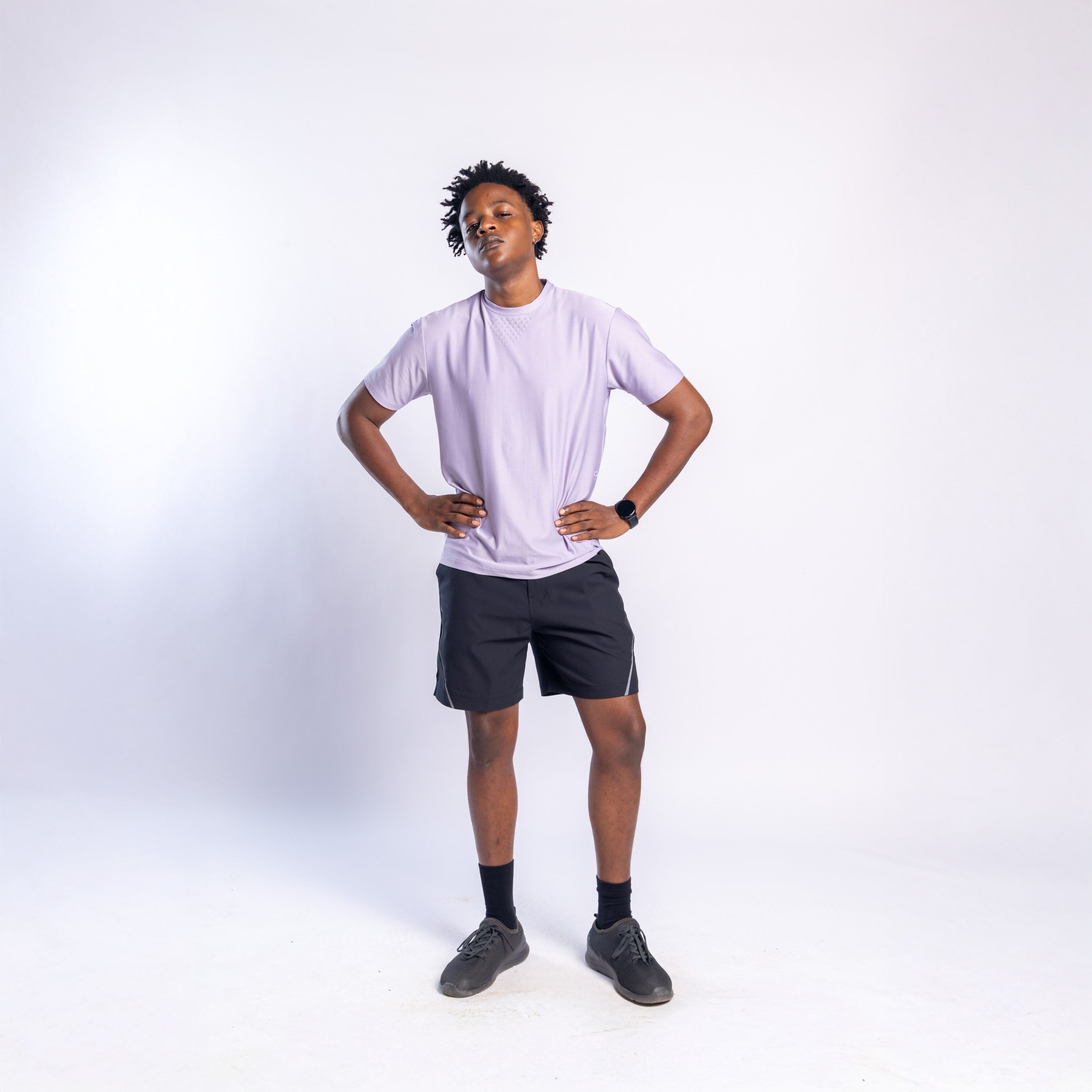 Aerodynamic Pulse Tee Lavender